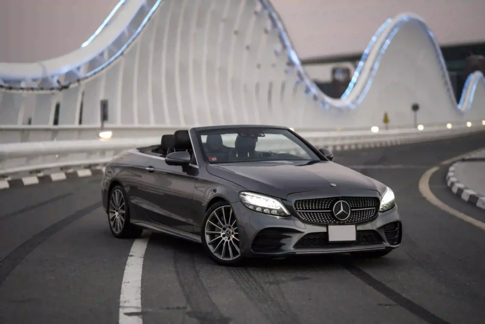 Mercedes C300 convertible 2021 Gray